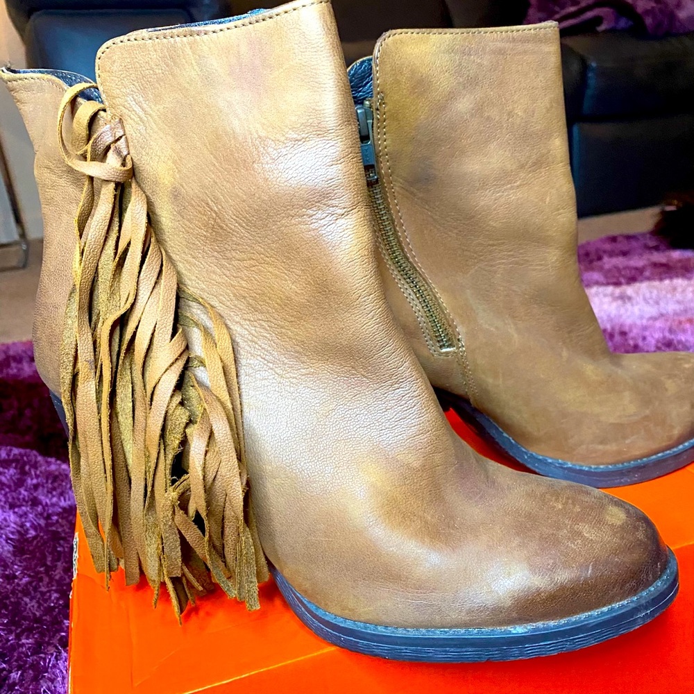 Steve Madden Fringe Boots
